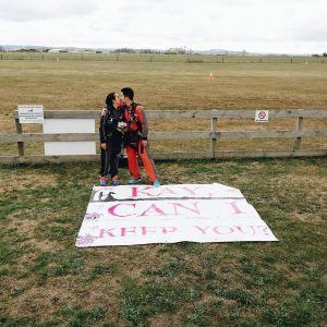 The Skydiving Proposal in New Zealand
